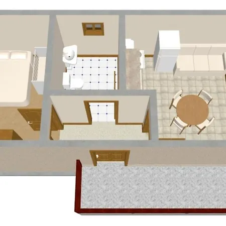 With Parking Space Sali, Dugi Otok - 872 Apartament Sali